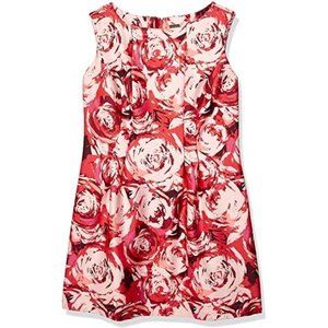 Taylor Floral Scuba Fit And Flare Dress 24W